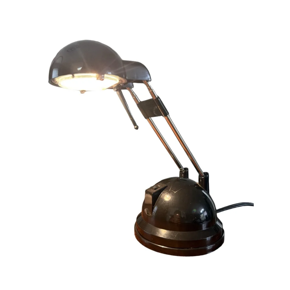 Vintage IKEA Espressivo Desk Lamp Black/Silver Task Light - Picture 1 of 6